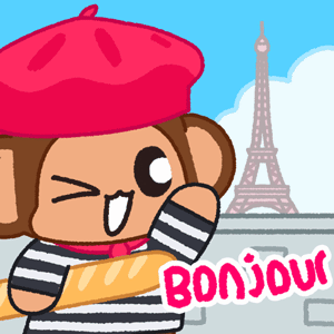 Gif bonjour France